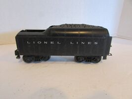 Lionel Lines O Gauge Trains Black Tender PlasticW3 - $14.20