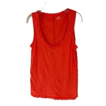 J.CREW Vintage Cotton Tank in Orange Size XSmall - $14.84