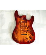 Single Wave Electric Guitar Ash Body Replacement,Fit For ST Style Guitar... - $179.00