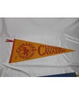 Old Vtg CLEVELAND CAVALIERS FELT PENNANT FLAG  BASKETBALL SPORTS SOUVENI... - £23.79 GBP