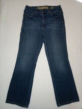 NINE WEST  Bootcut Women&#39;s Size 10 Short Blue Denim Jeans Distressed Stretch - £8.95 GBP