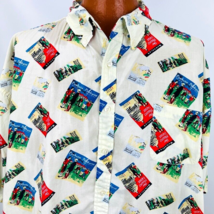 Saddlebred Aloha Hawaiian Shirt 3 XL Pinehurst Golf Nations Capitol Lake Resort - £31.96 GBP