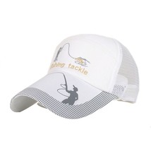Summer Golf Baseball Mesh Cap Adjustable Sports Sun Visor Hat Unisex fishing Cap - £19.01 GBP