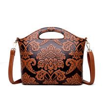 WoMens Bag Trendy Middle-Aged Women Shoulder Bag Simple Chinese Style Mom Hand B - £56.71 GBP