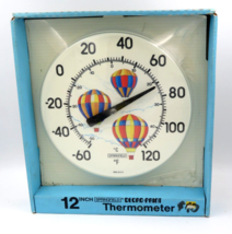 Vintage Sunbeam Hot Air Balloon Thermometer 12&quot; 1990s NOS - £29.68 GBP