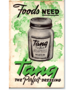 Vtg Nalley&#39;s Tang Dressing Advertising Recipe Booklet Flyer E18 - $23.41