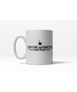 Funny Caffeine Mug -Addicts Anonymous White 11oz Accent Coffee Drinker Mugs - £3.64 GBP