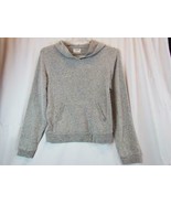 NWT Hurley Heathered Gray Hooded Soft Sweatshirt Long Sleeve Jr Small Or... - €20,52 EUR