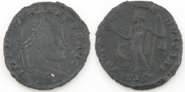 309-313 Ad Romanzo AE Follis Moneta Vf-Xf Maximinus II Daia Giove Aquila RIC-233 - $102.89