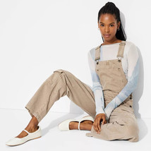 Wild Fable Women&#39;s Brown Wash Baggy Denim Overalls - Pockets - Size: S (... - £14.95 GBP