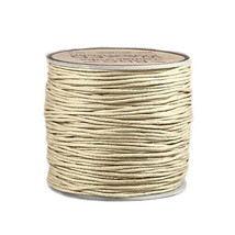 1mm Waxed Cotton Cord Jewelry Making Macrame Crochet Arts &amp; Crafts Gift ... - £1.57 GBP