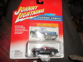 2002 Johnny Lightning Classic Chevy &quot;1954 Corvette&quot; Mint Car Sealed Card - $4.00