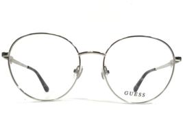 GUESS Brille Rahmen GU2812 010 Silber Lila Rund Voll Draht Felge 55-18-140 - £74.44 GBP