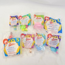 1994 McDonalds Barbie Happy Meal Toys Complete Set of 8 - £17.22 GBP