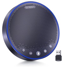 Bluetooth Speakerphone - M3 Conference Speaker W/ 4 Ai Mics 360 Voice Pi... - £237.87 GBP