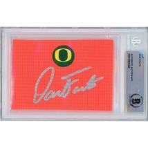 Dan Fouts Oregon Ducks Signed Football Pylon Beckett BAS Auth Autograph ... - $89.08