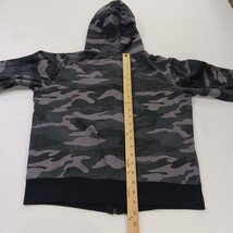 NFL Team Apparel Seattle Seahawks Womens Small Green Camo Full Zip Hoodie Jacket image 8