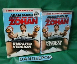 You Dont Mess With The Zohan (DVD, 2008, Unrated Single Disc Version) - £5.90 GBP