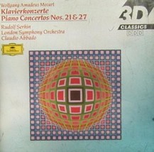 Claudio Abbado : Mozart - Piano Concertos 21 &amp; 27 CD Pre-Owned - £11.95 GBP