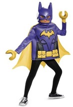 LEGO Batman Movie BATGIRL Tunic &amp; Mask Costume - Girl&#39;s  Medium (7/8) Ro... - £19.61 GBP