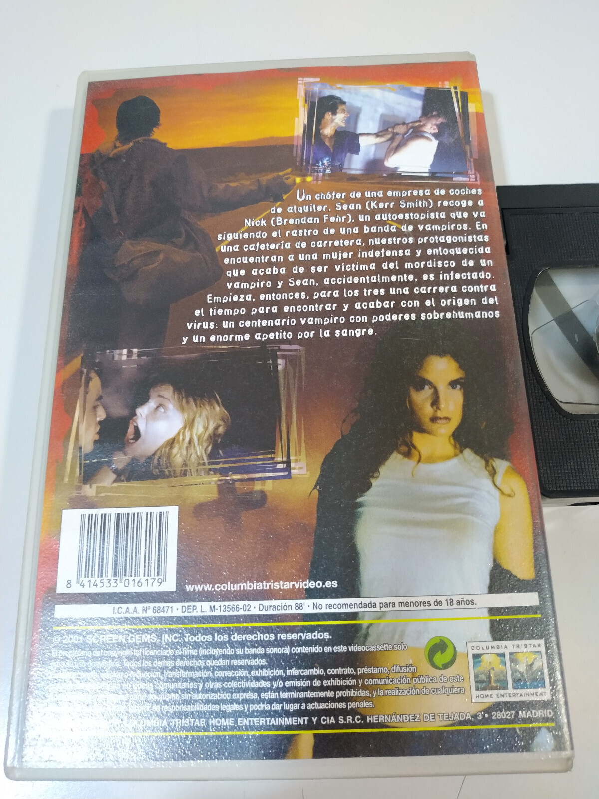 Los malditos Vampiri del Deserto J S Cardone - VHS Nastro Spagnolo 3T Item image 7