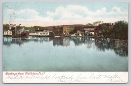 Postcard Greetings From Wolfeboro New Hampshire ca.1905 - $3.75