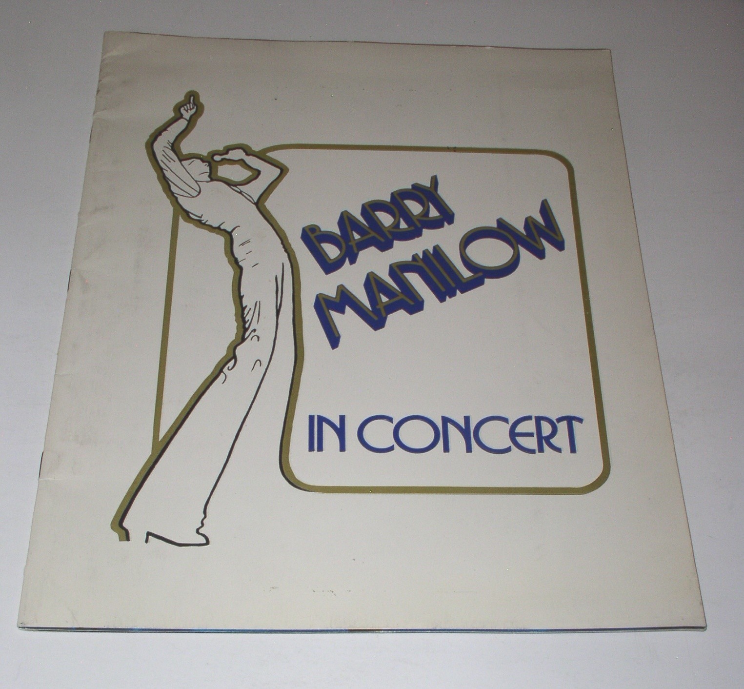 Barry Manilow Concert Tour Program Vintage 1978 Near Mint - $14.99