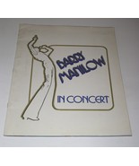 Barry Manilow Concert Tour Program Vintage 1978 Near Mint - $14.99
