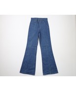 NOS Vintage 70s Levis 785 Student Fit Womens 25x30 Bell Bottoms Jeans Bl... - £218.09 GBP