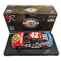 Noah Gragson 1/24 #42 Wendy&#39;s The Beef Chevy Camaro ZL1 NASCAR Lionel - £56.50 GBP