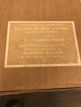 Paintings Collection President Sukarno Republic Indonesia 5 Vol Book Set HC 1964 - £310.31 GBP