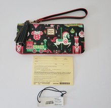 Dooney &amp; Bourke Disney Parks 2018 Holiday Wristlet Clutch W18HO0258 - $146.52