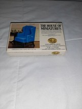 The House of Miniatures Dollhouse Furniture Kit Chippendale Wing Chair N... - $17.99