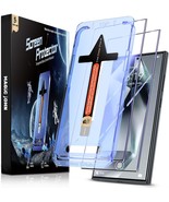 2 Pack for Samsung Galaxy S24 Ultra Tempered Glass Screen Protector Auto... - $39.71