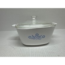 CorningWare Blue Cornflower 7 Cup Casserole 1 3/4 Qt P-13/4-B With Lid U... - €23,50 EUR