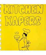 1976 Kitchen Kapers 1st Edition Cookbook Woman&#39;s Club Hawthorne New Jers... - $28.05 CAD