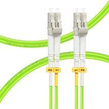 1M 3ft OM5 LC to LC Fiber Patch Cable Length Options 0.2m 20m 40GB 100GB Duplex  - £23.55 GBP