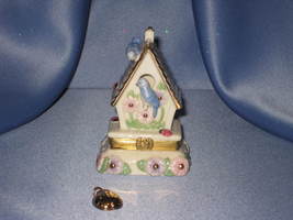 Treasures "The Birdhouse Garden" Treasure Box by Lenox. - $32.00