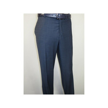 Men Suit BERLUSCONI Turkey 100% Soft Italian Wool Super 180's #Ber27 Navy Blue image 8