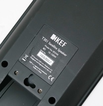 KEF T301 Wall Mount Satellite Speakers (Pair) - Black image 6