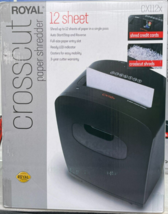 Royal - 112MX - Medium Duty Shredder - Black - €112,33 EUR