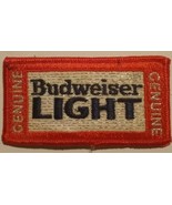 Budweiser Light embroidered Iron on patch - £50.80 GBP
