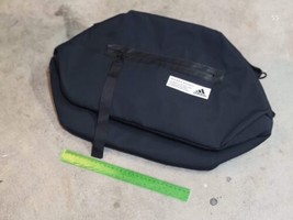 Adidas Outdoor Hiking Trailing Black Waterproof Travel Duffle Bag 16&quot;x12&quot; - £36.63 GBP