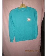 Southern TEE LONG SLEEVE Cotton TEAL Shirt Size YN - £19.28 GBP