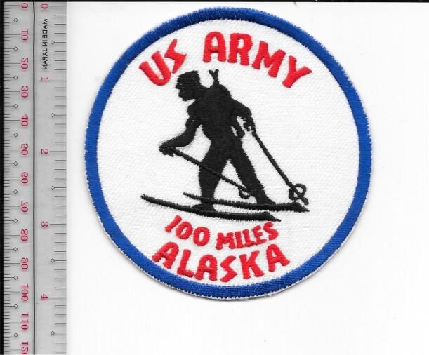 Vintage Skiing US Army Alaska 9th Infantry Cross County Skiers Fort Gree... - $9.99