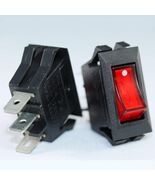 Zing Ear ZE-215 Illuminated Red Rocker Switch 120 volts 15 amps for Heater - $13.37