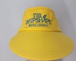 Vintage &quot;I&#39;m Ship Shape&quot; Royal Caribbean Cruises Yellow Visor Hat Cap Ad... - £10.10 GBP