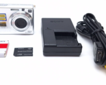 Sony Cyber-shot DSC-W200 12.1MP Digital Camera - Silver TESTED - $97.77