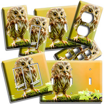 Cute Adorable Little Baby Owl Light Switch Outlet Wall Plates Nursery Room Decor - £13.66 GBP+