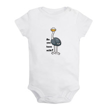 Do You Have Milk Funny Bodysuits Baby Animal Ostrich Romper Infant Kids Jumpsuit - £7.80 GBP+